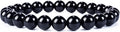 Cherry Tree Collection Gemstone Beaded Stretch Bracelet 8mm Round Beads 7"